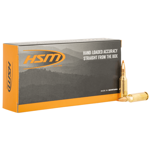 HSM 6ARC1N Centerfire Rifle V-Max 6mm ARC 75 gr Jacket Hollow Point 20 Per Box/ 25 Case