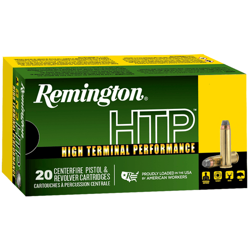 Remington Ammunition 22303 HTP 38 Special +P 125 gr Semi Jacketed Hollow Point 20 Per Box/ 25 Case