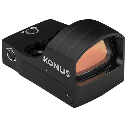 Konus 7205 Sight Pro Fission Pro 3.0 Matte Black 25mm x 18mm 4 MOA Red Dot Reticle
