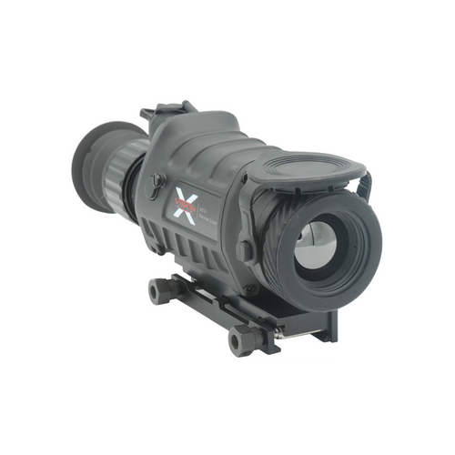 X-Vision 203200 TS1 Thermal Hand Held/Mountable Scope Black 3-9.2x 35mm Multi Reticle 400x300, 50Hz Resolution Features Rangefinder