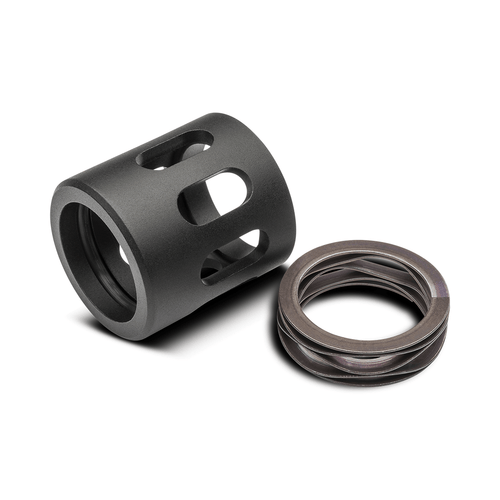 ADVANCED ARMAMENT COMPANY 64747 Fixed Barrel Spacer Black side view