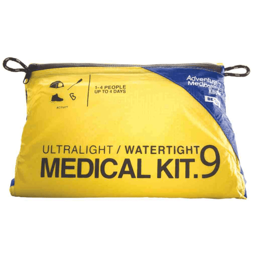 Adventure Medical Kits 01250290 Ultralight / Watertight Medical Kit .9 First Aid Watertight Yellow front side view