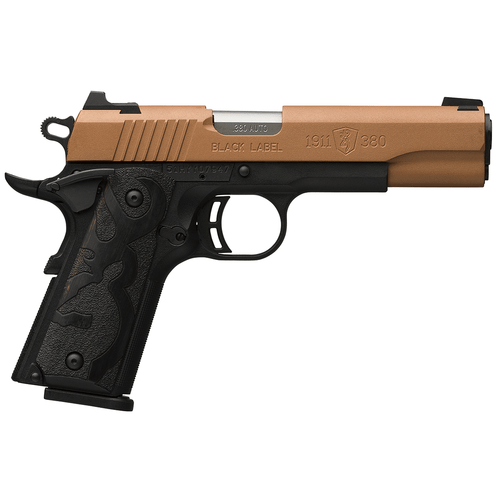 Browning Black Label Medallion Pro FDE 1911 .380 ACP Semi Automatic Pistol
MFR # 051987492 UPC # 023614857662