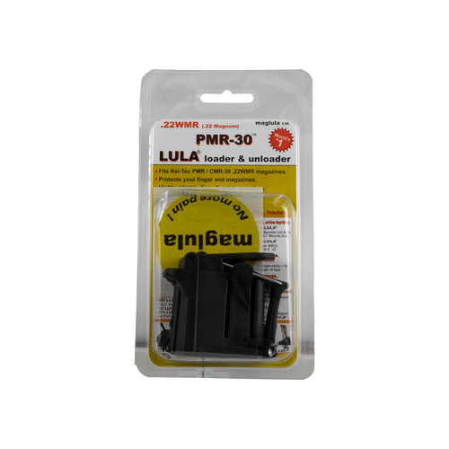 Maglula LU34B LULA Loader & Unloader Made of Polymer with Black Finish for 22 WMR Kel-Tec PMR30