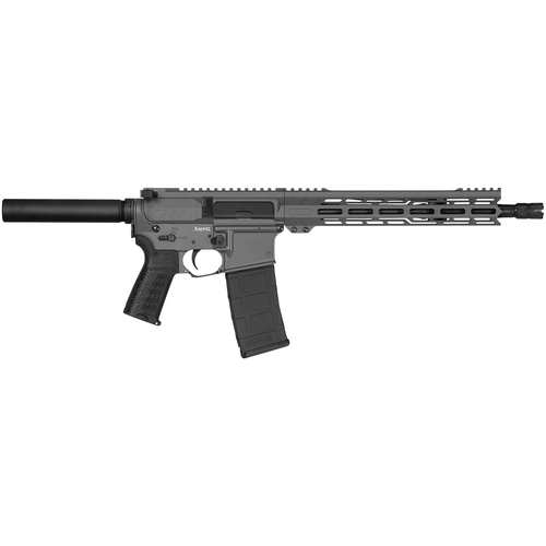 CMMG Banshee MK4 5.56x45mm NATO Tungsten Gray AR-15 Semi Automatic Handgun