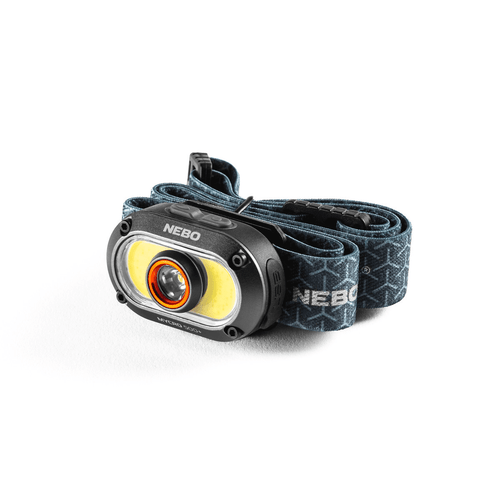NEBO NEBHLP1005 Mycro 500+ Rechargeable Headlamp Black, front side view