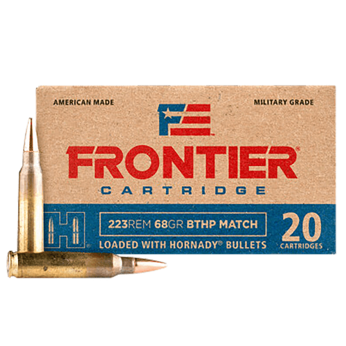 Ammo Inc 223068BTHPA20 Match 223 Rem 68 gr Boat Tail Hollow Point 20 Per Box/ 10 Case, Box/Ammo View