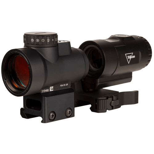 Trijicon 2200057 MRO HD Matte Black 1x25mm 2 MOA Red Dot/68 MOA Red Circle LED Multi Reticle