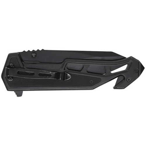 Smith & Wesson Knives M&P 9.25'' Body Guard Folding Plain Black Blade with Pocket Clip - 1160826, Foldable View