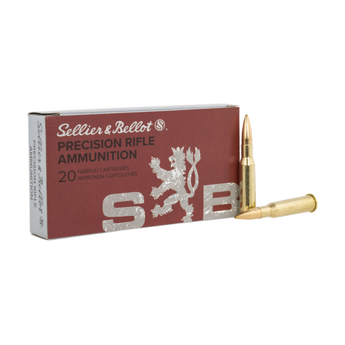 Sellier & Bellot 7.62x54mmR 174 gr Hollow Point Boat Tail - 20 Rounds Per Box, 20 Boxes Per Case - SB76254RD