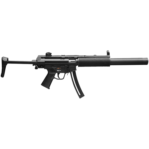 HK MP5 22 LR Caliber Semi Automatic Rifle w/Retractable Stock - right