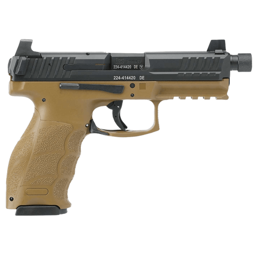 HK VP9 Tactical 9mm w/Night Sights 10rd FDE CCW Handgun