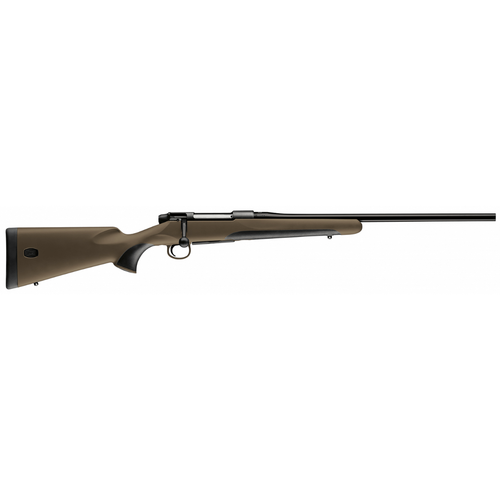 Mauser M18 Savanna Full Size 6.5 Creedmoor - 5+1, 22" Threaded Barrel, Black Steel Receiver, Brown Fixed Polymer Stock - M18S65CT