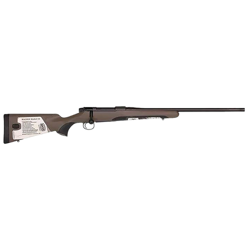 Mauser M18 Savanna Full Size 6.5 PRC - 4+1, 24.40" Threaded Barrel, Black Steel Receiver, Brown Fixed Synthetic Stock - M18S65PT