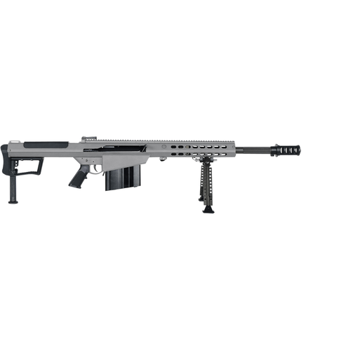Barrett M107A1 S Semi-Auto Tactical Rifle with Gray Cerakote Receiver Finish - 18068S, right side View