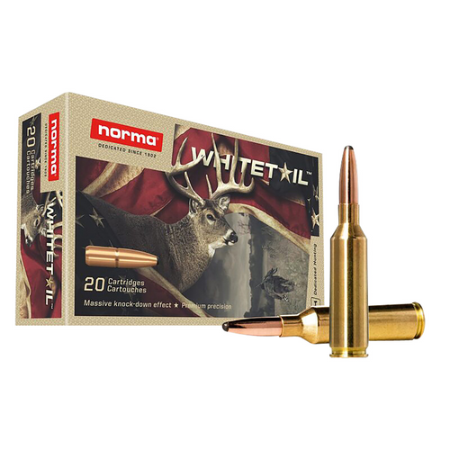 Norma Ammunition Whitetail 30-30 Win 150 gr Soft Point - 20 Per Box / 10 Boxes Per Case - 1