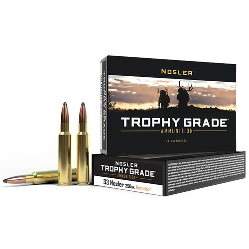 Nosler Trophy Grade 33 Nosler 250 gr Spitzer Partition - 60134