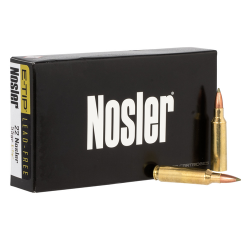 Nosler E-Tip Lead Free 22 Nosler 55 gr E Tip Lead Free