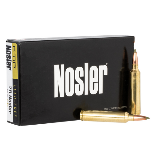 Nosler E-Tip 28 Nosler 150 gr E Tip Lead Free