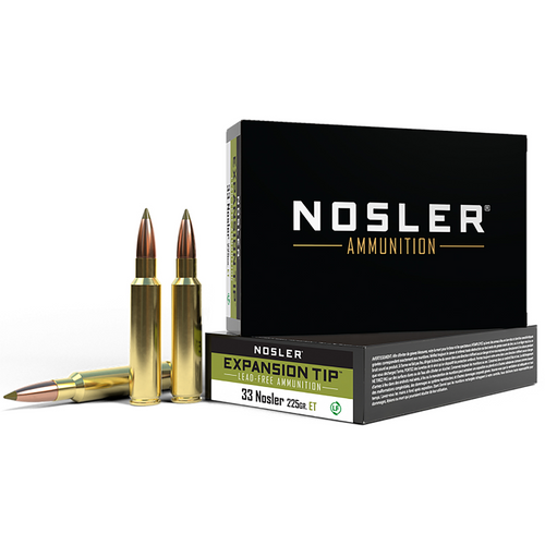 Nosler E-Tip 33 Nosler 225 gr E Tip Lead Free