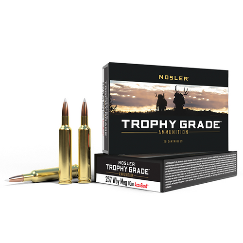 Nosler Trophy Grade 257 Wthby Mag 110 gr AccuBond - 60012