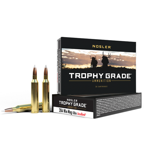 Nosler Trophy Grade 264 Win Mag 130 gr AccuBond - 60019