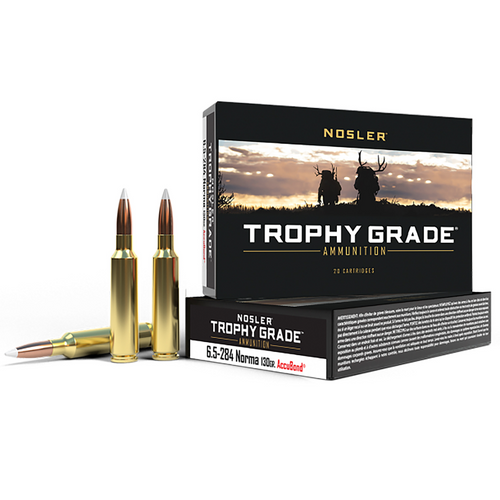 Nosler Trophy Grade 6.5x284 Norma 130 gr AccuBond - 60021