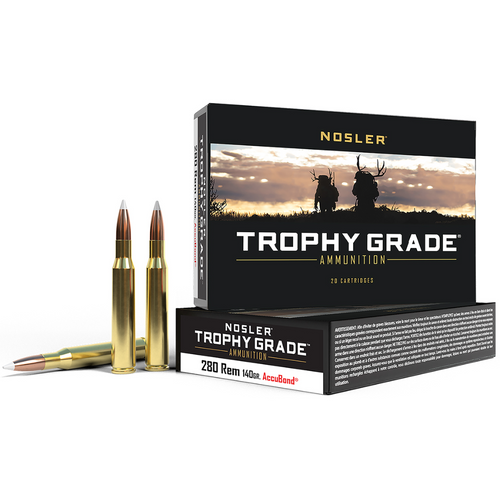 Nosler Trophy Grade 280 Rem 140 gr AccuBond