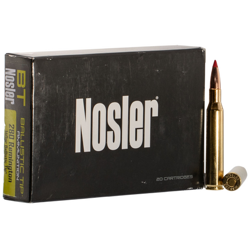 Nosler Ballistic Tip 280 Rem 140 gr Spitzer Ballistic Tip - 40073 -1