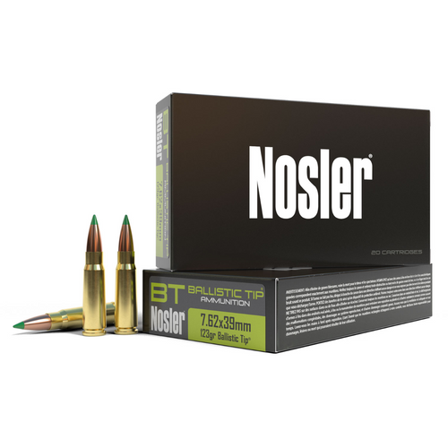 Nosler Ballistic Tip 7.62x39mm 123 gr Spitzer Ballistic Tip - 40069