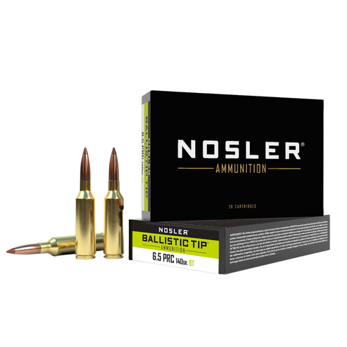 Nosler Ballistic Tip 6.5 PRC 140 gr Spitzer Boat Tail - 43457