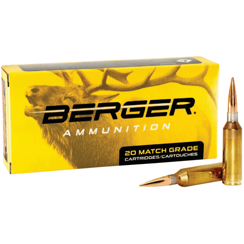 Berger Bullets 55010 Target Rifle 300 PRC 205 gr Hybrid 20 Per Box-679459642101