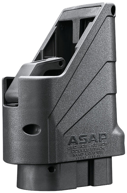 Butler Creek ASAP Universal Mag Loader Double Stack Black Polymer Multi-Caliber Magazine Loader - BCA2XSML