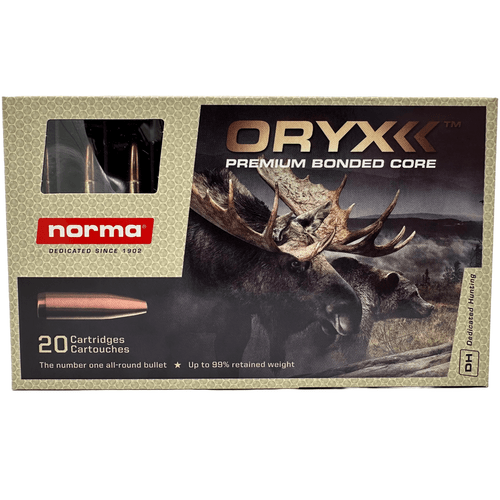 Norma Ammunition 20170232 Oryx 7mm Rem Mag 170 gr 20 Per Box-7393923170237