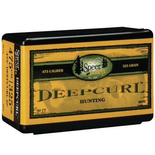 Speer DeepCurl 475 Cal, .475, 325 grain - 50 Per Box, Box View