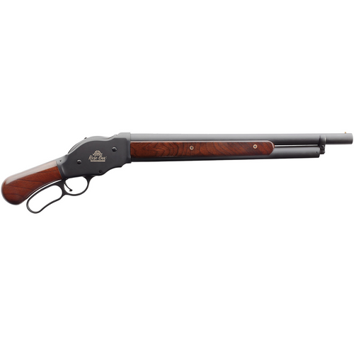 Chiappa Firearms 1887 Rose Box Bootleg 12 Gauge Shotgun with 18.50" Black Barrel/Engraved Receiver, Oiled Walnut Furniture with Pistol Grip, Bead Sight