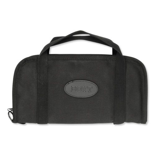 Boyt Harness Company Rectangular Handgun Case, 13"x7", Canvas - Black