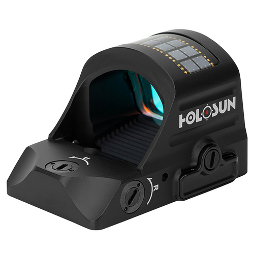 Holosun HS507C X2 - Black Anodized, 0.63x0.91 inches Objective, 2 MOA Red Dot/32 MOA Red Circle Multi Reticle - 1