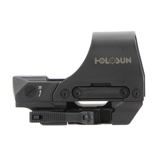 Holosun HS510C - Black Anodized, 0.91x1.26 inches Objective, 2 MOA Red Dot/65 MOA Red Circle Multi Reticle -1