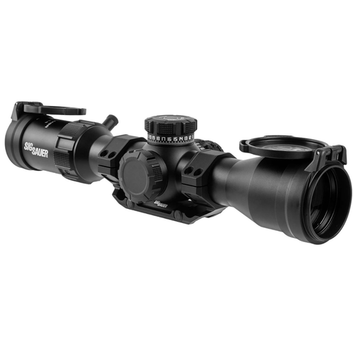 Sig Sauer Electro-Optics Tango-MSR 3-18x50mm RifleScope, 34mm Tube, Angle View
