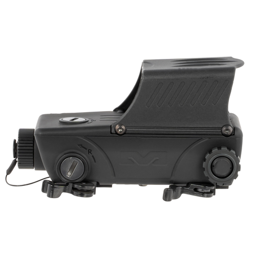 Meprolight RDS Pro V2 Red Dot Sight with 2.2 MOA Red Bullseye Reticle, Black, 33x20mm - 1