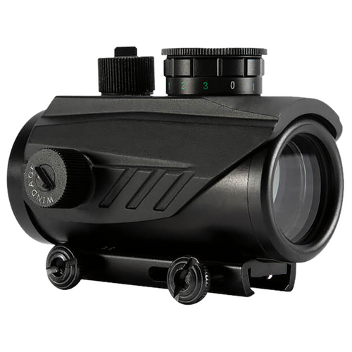 Axeon 3XRDS 1x30mm Sight with 5 MOA Red/Green/Blue Dot Reticle, Black - 2218640 -1