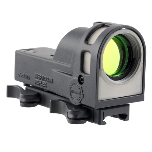 Meprolight M21 Red Dot Sight with X Reticle Illuminated, Black, 1x30mm - 1