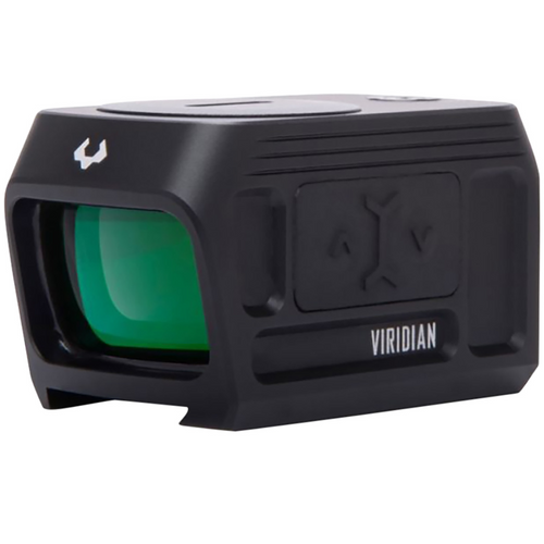 Viridian RFX45 Green Dot Reflex Sight with 5 MOA Green Dot Reticle, Black, 24x15.5mm - 1