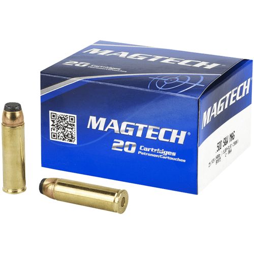 Magtech 500A Range/Training  500 S&amp;W 400 gr Semi Jacketed Soft Point Flat 20 Bx/ 25 Cs-754908184613