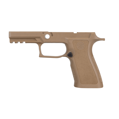 Sig Sauer GRIPMODXCA943MCOY P320 Grip Module X-Series Carry (Medium Size Module), 9mm Luger/40 S&W/357 Sig, Coyote Polymer, Fits Sig P320 (3.90" & 4.70")