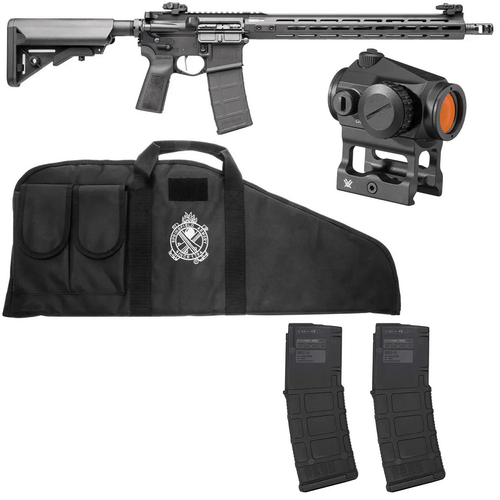 Springfield Armory SAINT Victor 223/5.56 AR-15 Rifle w/ Free! Red Dot and 2 Mags Gear Up Package-STV916556BB5GU23-706397976736