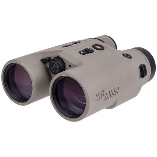 Sig Sauer Electro-Optics SOK10K12 KILO10K-ABS HD GEN II Ballistic Rangefinder Binocular Flat Dark Earth 10x42mm Circle Reticle/Duplex/Box/Milling Grid