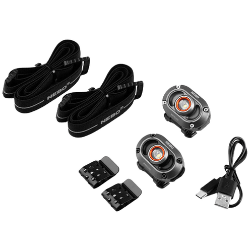 Alliance Consumer Group NEBHLP1010 Einstein 250 Headlamp Black 7/30/80/250 Lumens White/Red 2 Pack