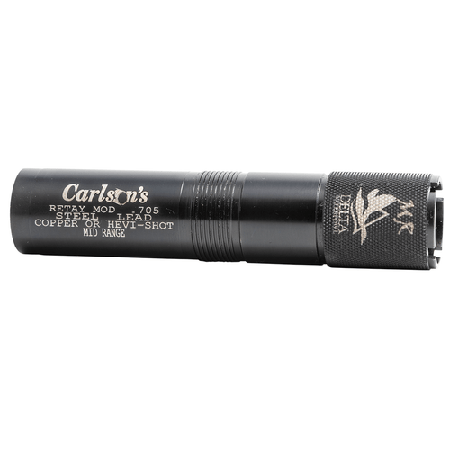 Carlson's Choke Tubes 07775 Delta Waterfowl 12 Gauge Mid-Range Extended 17-4 Stainless Steel